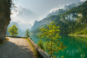Vorderer Gosausee, Dachstein, Gosaukamm, Salzkammergut, Upper Austria, Austria Vorderer Gosausee, Dachstein, Gosaukamm, Salzkammergut, Upper Austria, Austria